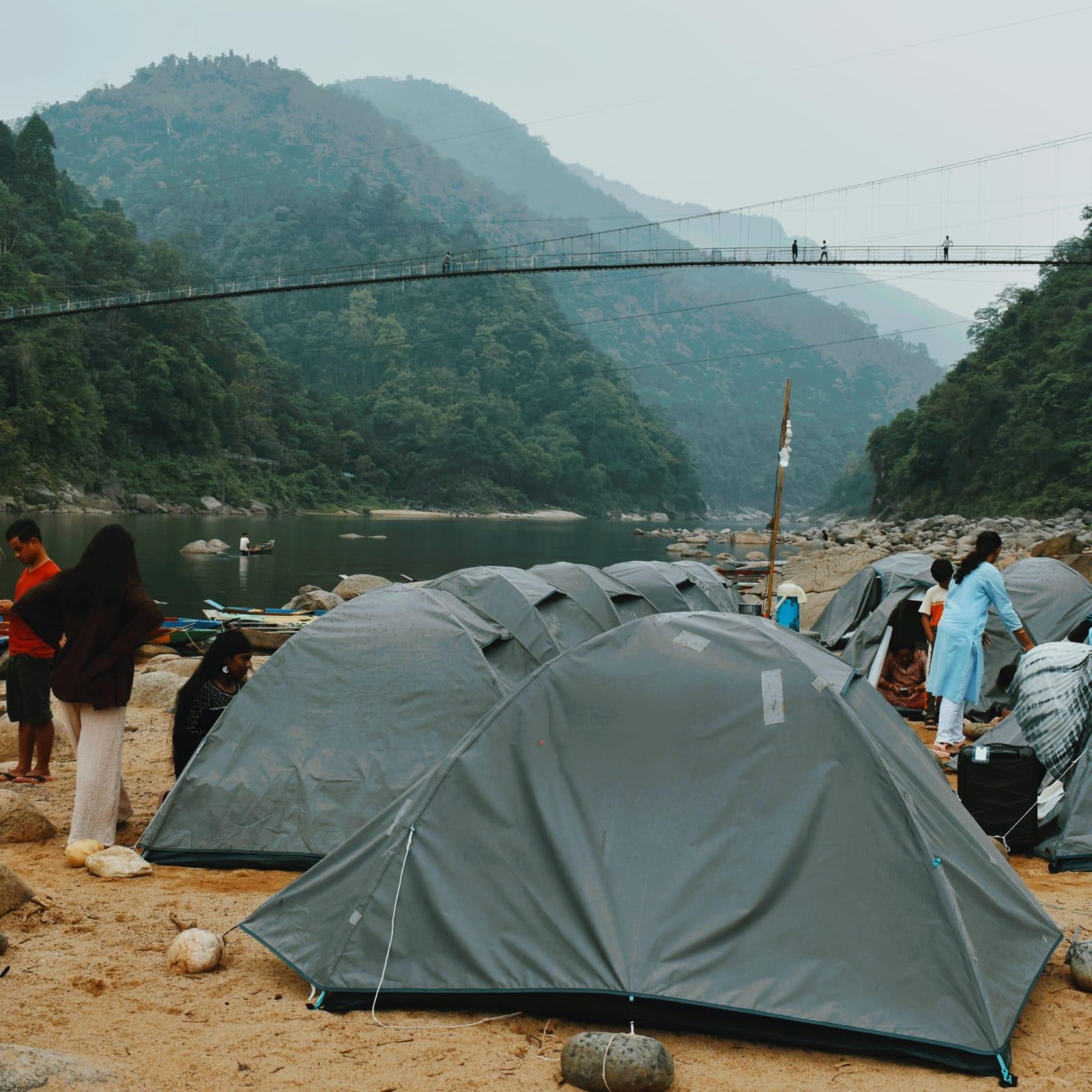 Camping in Meghalaya
