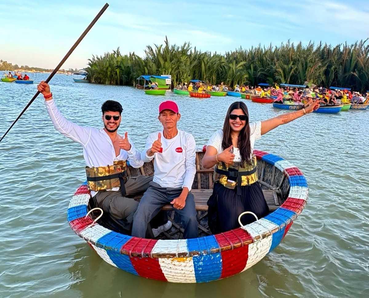 Coconut Forest Basket Boat Ride from Da Nang