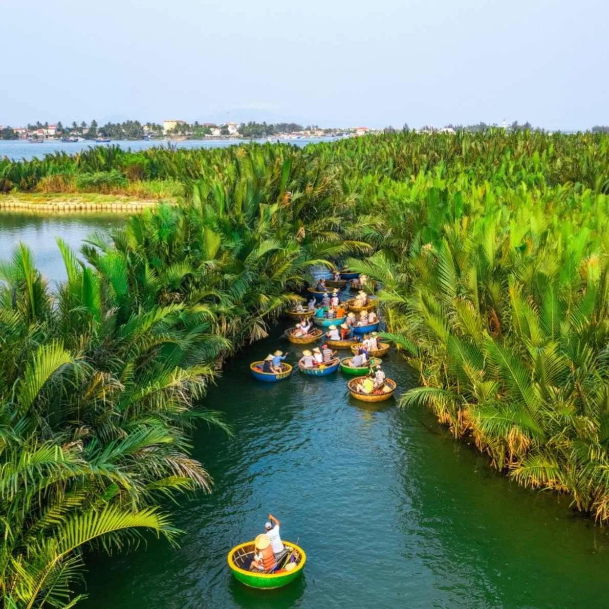 Coconut Forest Basket Boat Ride from Da Nang